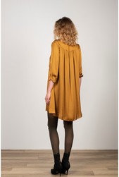 robe chemise bronze